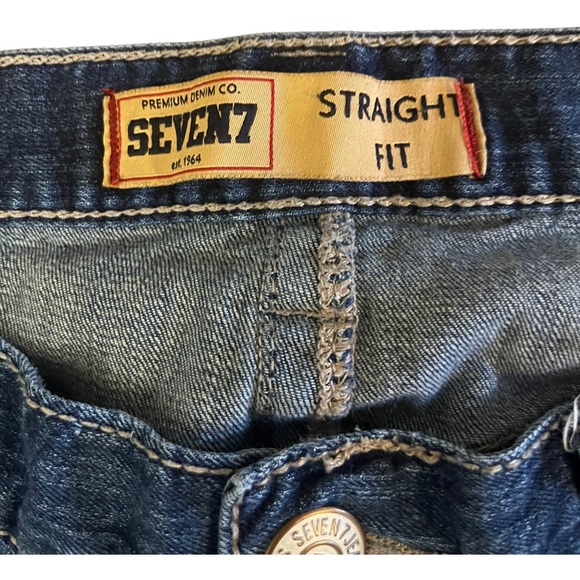Seven7 Jeans Co Denim Jeans Size 36 X 30 - Picture 3 of 8